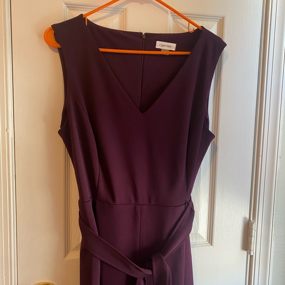 Purple Calvin Klein Jumpsuit